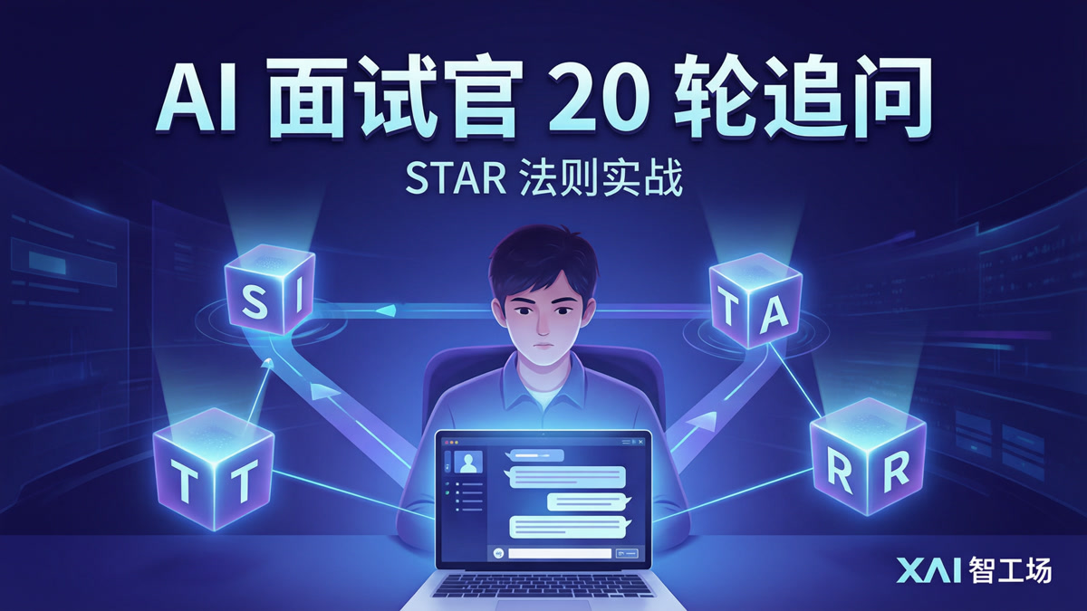 让AI扮演面试官练20轮STAR追问，金九银十面试前这样把答案磨亮