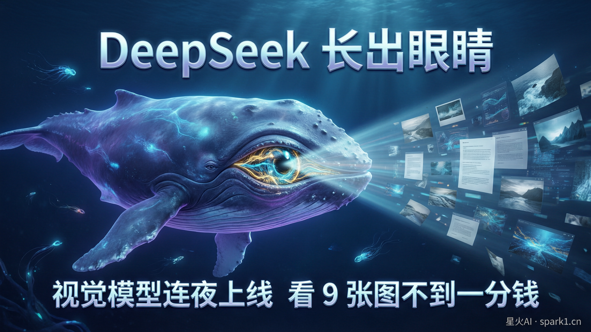DeepSeek悄悄长出了"眼睛"：视觉模型连夜上线，看9张图不到一分钱