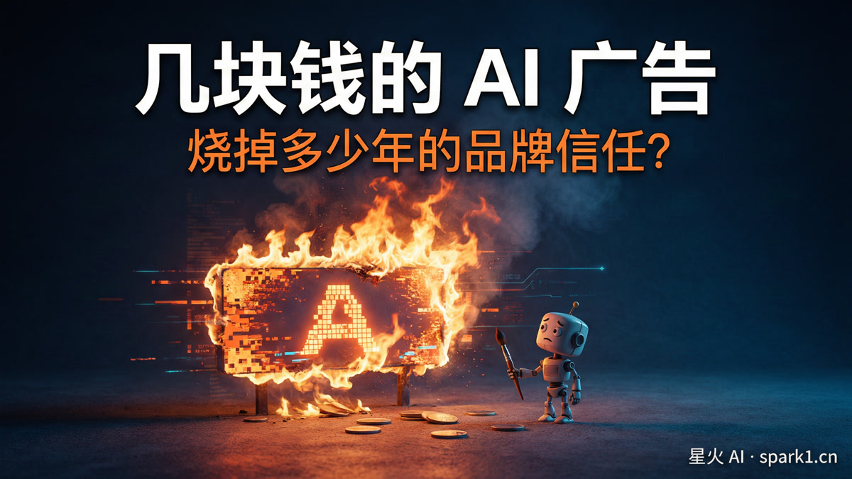 几块钱的AI广告，烧掉了多少年的品牌信任？