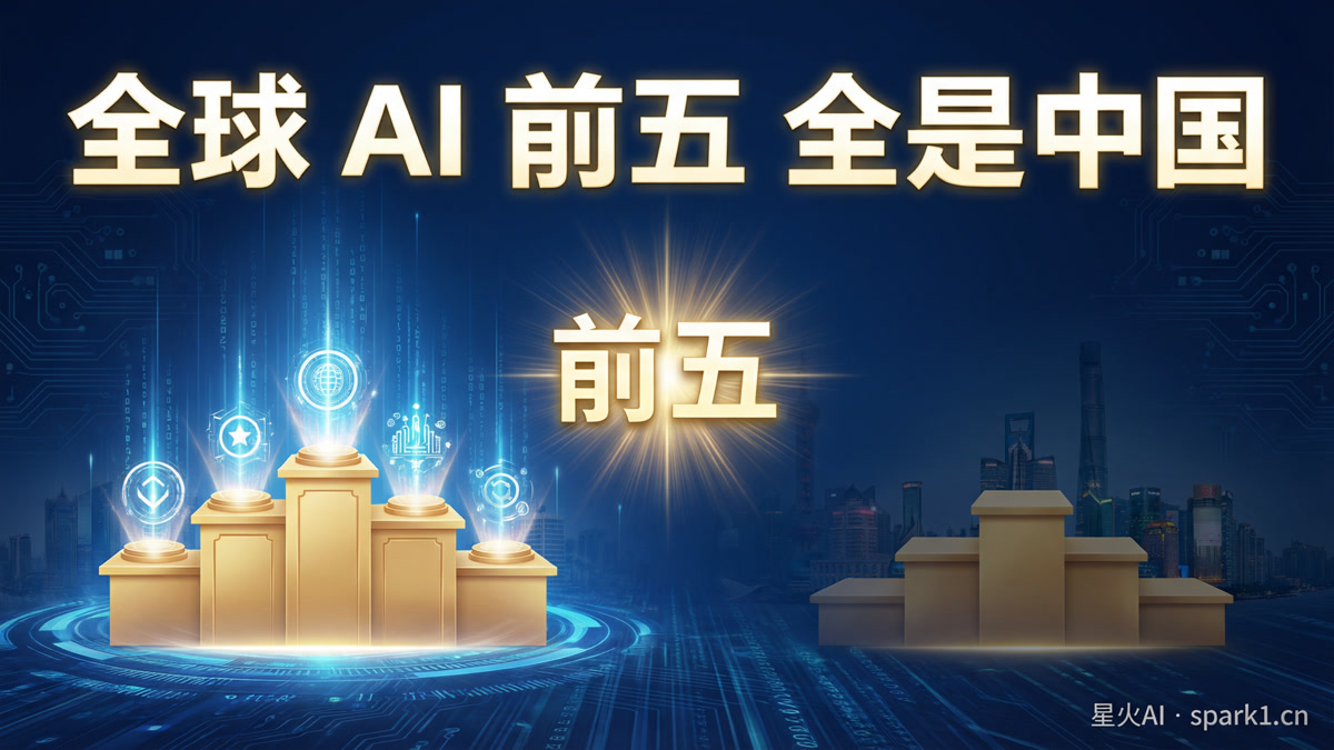全球AI调用量前五，全是中国的
