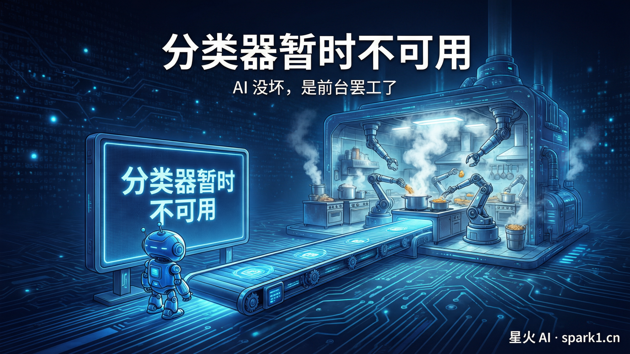 「分类器暂时不可用」：AI没坏，是前台罢工了