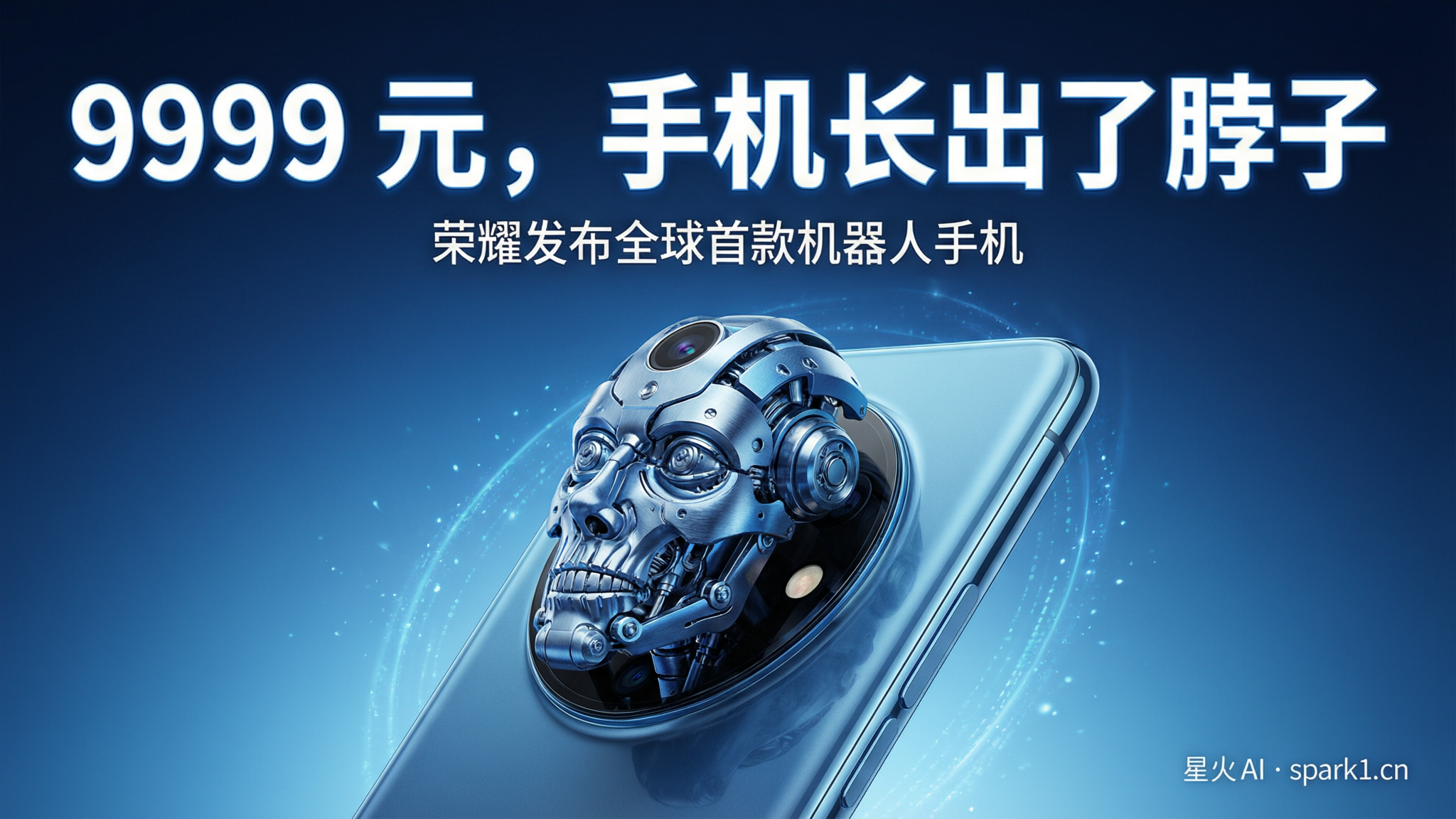 9999元，手机长出了"脖子"