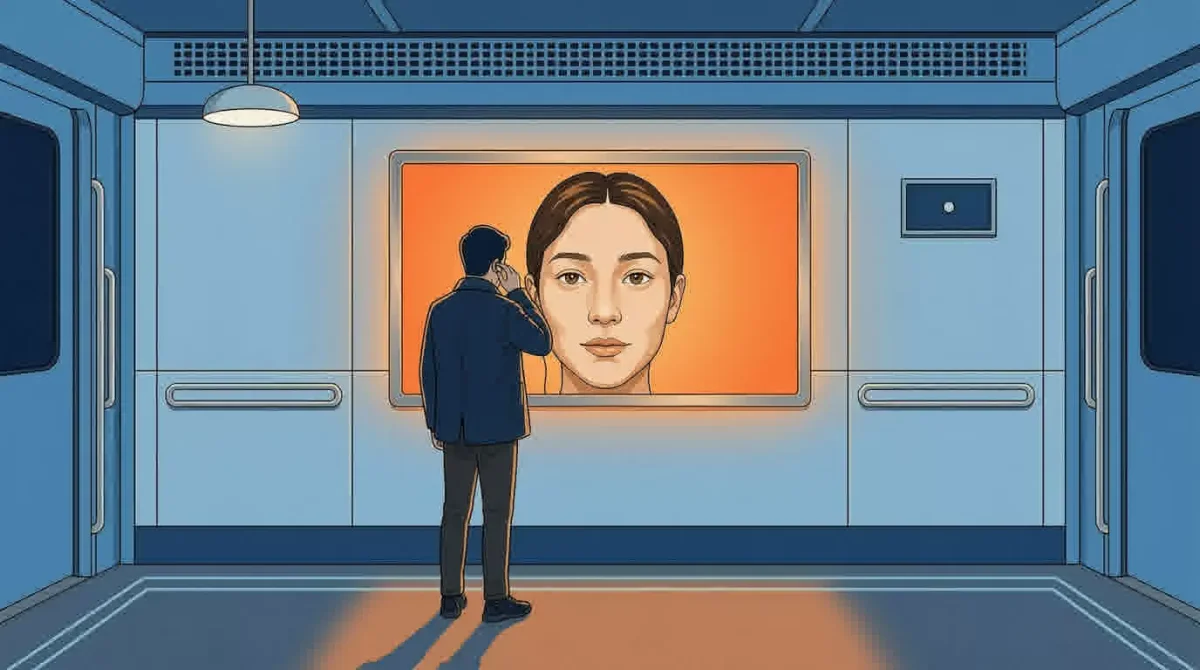 地铁里站满了"AI伪人"，品牌以为省了钱，路人只觉得瘆得慌